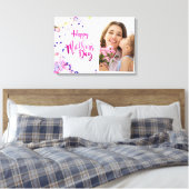 Happy Moederdag Canvas Afdruk (Insitu (Slaapkamer))