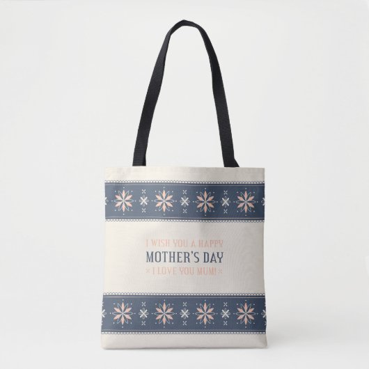 Happy Moederdag | CANVAS TAS (Voorkant)