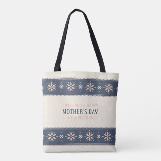 Happy Moederdag | CANVAS TAS (Achterkant)
