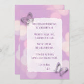 Happy Moederdag Card (Voorkant / Achterkant)