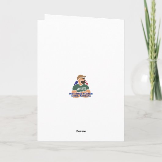 Happy Moederdag Card Bedankkaart (Achterkant)