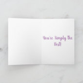 Happy Moederdag Card Bedankkaart (Binnen)