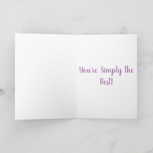 Happy Moederdag Card Bedankkaart (Binnen)