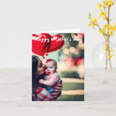 Happy Moederdag Card Kaart (Gele Bloem)