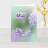 Happy Moederdag Card Kaart (Gele Bloem)