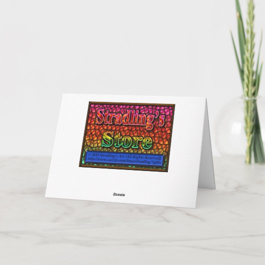 Happy Moederdag Card Kaart (Achterkant)