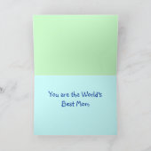 Happy Moederdag Card Kaart (Binnen)