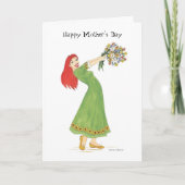 Happy Moederdag Card Kaart (Voorkant)
