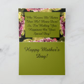 Happy Moederdag Card Kaart (Binnen)