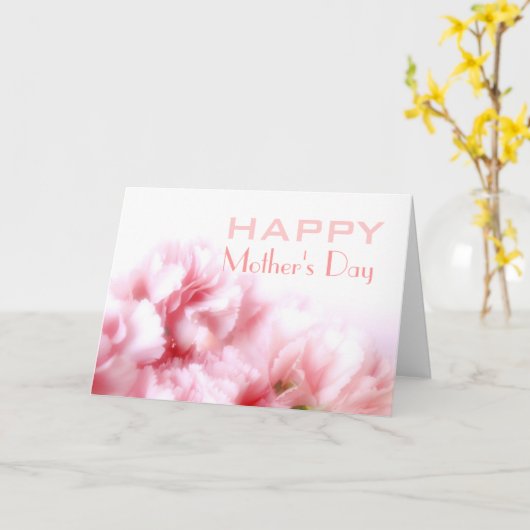 Happy Moederdag Card Kaart (Gele Bloem)