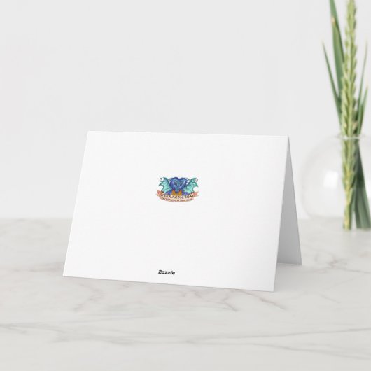 Happy Moederdag Card Kaart (Achterkant)