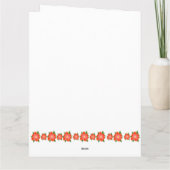 Happy Moederdag Card Kaart (Achterkant)