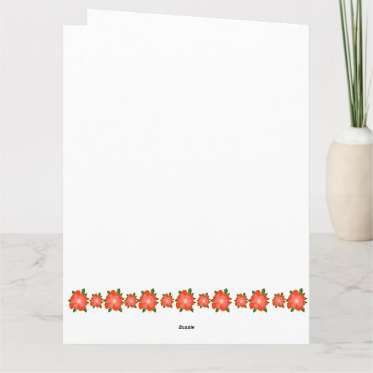 Happy Moederdag Card Kaart (Achterkant)