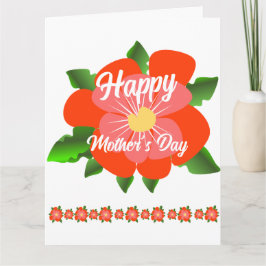 Happy Moederdag Card Kaart