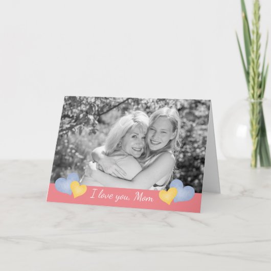 Happy Moederdag Card Kaart (Voorkant)