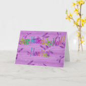 Happy Moederdag Card Kaart (Gele Bloem)