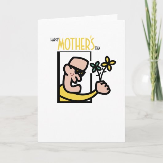 Happy Moederdag Card Kaart (Voorkant)