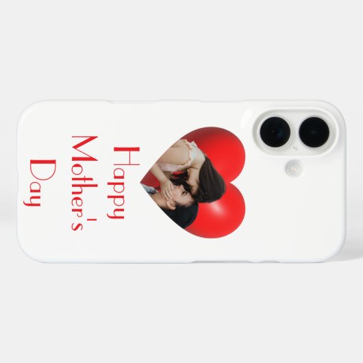 Happy moederdag Case-Mate iPhone case (Achterkant (horizontaal))