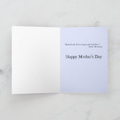 Happy Moederdag Cavalier met Hydrangea Kaart (Binnen)