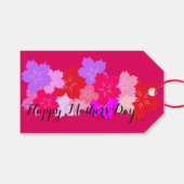 Happy Moederdag Cherry Blossoms Cadeaulabel (Voorkant (Horizontaal))