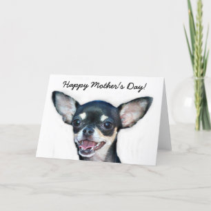 Happy Moederdag Chihuahua wenskaart Kaart