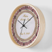Happy Moederdag Clock (Hoek)