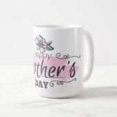 Happy Moederdag Coffee-Mok Koffiemok (Voorkant rechts)