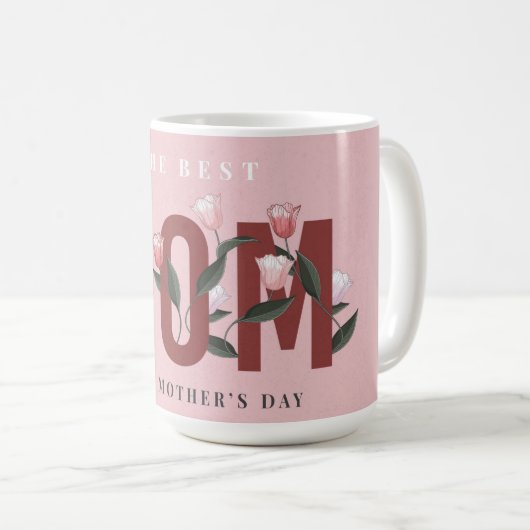 Happy Moederdag Coffee-Mok Koffiemok (Voorkant rechts)