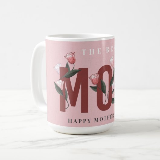 Happy Moederdag Coffee-Mok Koffiemok (Voorkant links)