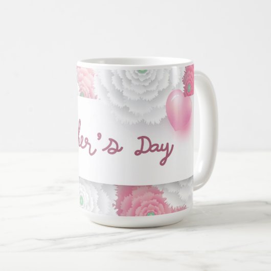 Happy Moederdag Coffee-Mok Koffiemok (Voorkant rechts)