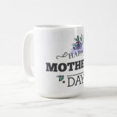 Happy Moederdag Coffee-Mok Koffiemok (Voorkant links)