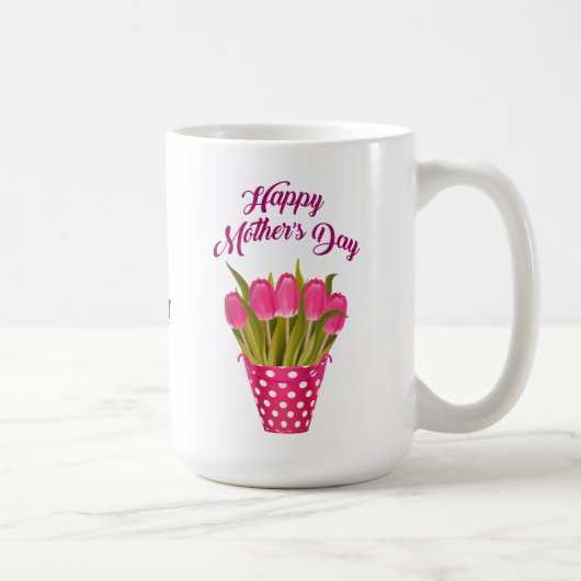 Happy Moederdag Coffee-Mok Koffiemok (Rechts)
