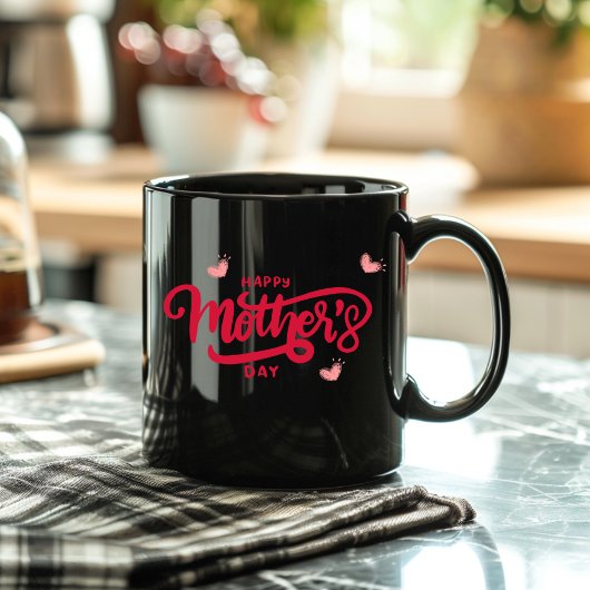 Happy Moederdag Coffee-Mok Tweekleurige Koffiemok