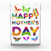 Happy Moederdag Colorful Fotoblokken (Voorkant)