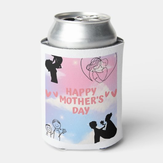 Happy moederdag cooler (Blikje Voorkant)