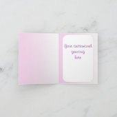 Happy Moederdag Corgi met vlinder Kaart (Binnen)