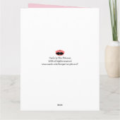 Happy-Moederdag-coupons voor aflossing- Kaart (Achterkant)