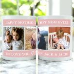 Happy Moederdag Custom Koffiemok<br><div class="desc">Pas deze mok aan en geef deze als cadeau!</div>