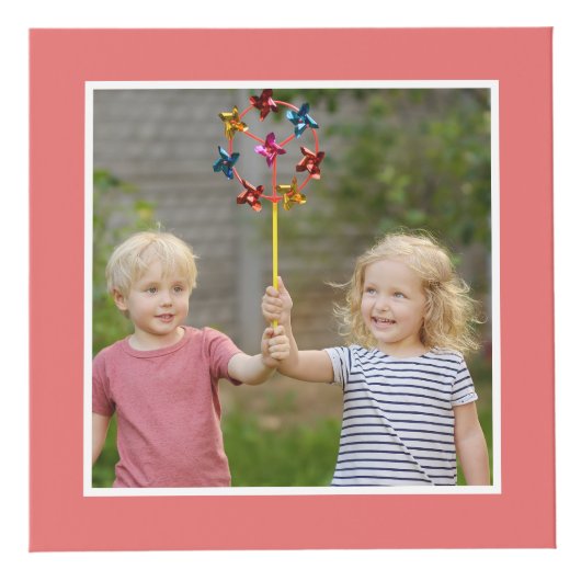 Happy Moederdag Custom Multi Foto Gepersonaliseerd Kubus (Voorkant)