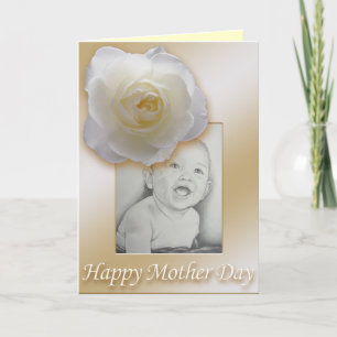 Happy Moederdag Custom Photo Cards gepersonaliseer Kaart