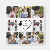 Happy Moederdag Custom Photo Magneet (Voorkant)