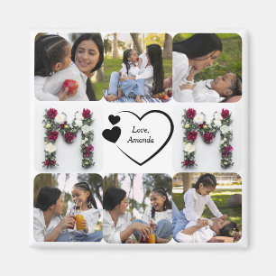Happy Moederdag Custom Photo Magneet