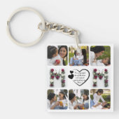 Happy Moederdag Custom Photo Sleutelhanger (Voorkant)