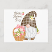 Happy Moederdag Cute Strawberry Gnome Briefkaart (Voorkant)