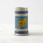 Happy Moederdag Daffodils FlowersMug Bierpul (Center)