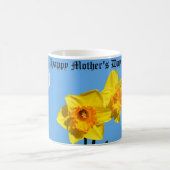 Happy Moederdag Daffodils FlowersMug Magische Mok (Center)