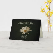 Happy Moederdag Daisy Personalized Kaart (Gele Bloem)