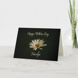 Happy Moederdag Daisy Personalized Kaart