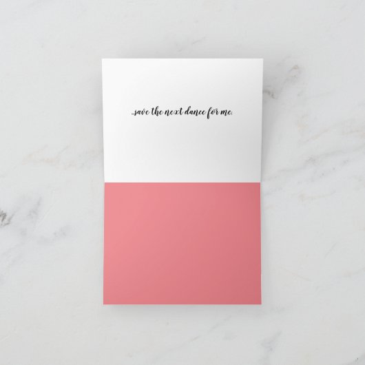 Happy Moederdag Dance Partner Kaart (Binnen)