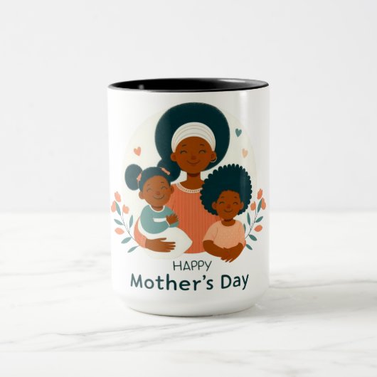 Happy Moederdag - De liefdevolle omhelzing van een Mok (Midden)